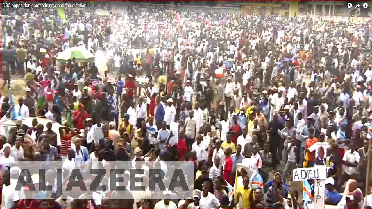 DRC opposition demands new and fair election