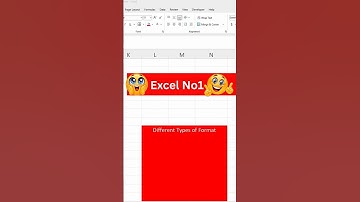 Excel Format 😊😊 #excel #trending #shorts #video #exceltricks