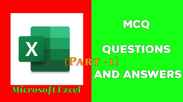 Collection Of Most Important MS Excel MCQ Question And Answers (part-1)//MS Office MCQ #mcqcom# gk