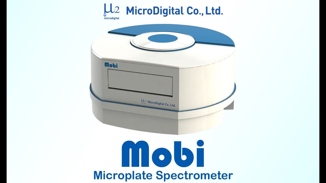 MicroDigital Microplate Spectrophotometer Mobi Video YouTube