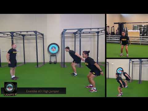 Preparation Drill, Exercise 3 High Jumper - YouTube
