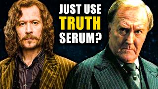 The REAL Reason the Ministry Never Used Veritaserum on Sirius Black  Harry Potter Theory