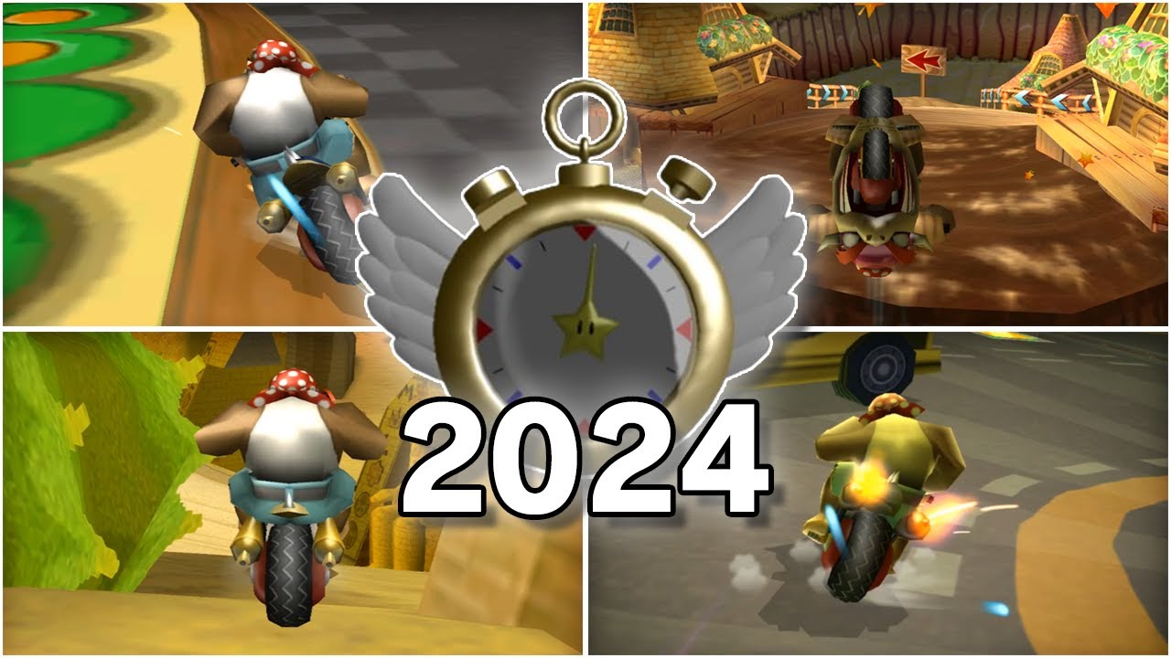 Mario Timesheet showcasing my 2024 time trial TIMESHEET in mario kart wii (commentated ...