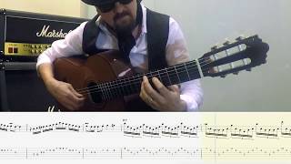 Romance Rumba Tab Score Tutorial Guitar Arrangement & Transcription by Arif DenizToker chords