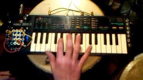 Casio Sk-1 Circuit Bent by SOUNDQUIST