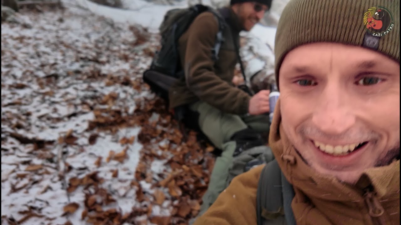 Prenasledoval nás  medveď! 😉