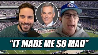 Eagles fan Andrew Perloff reacts to Colin Cowherd's Eagles red zone take
