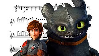 Test Drive (from How to Train Your Dragon) EASY FLUTE Sheet Music