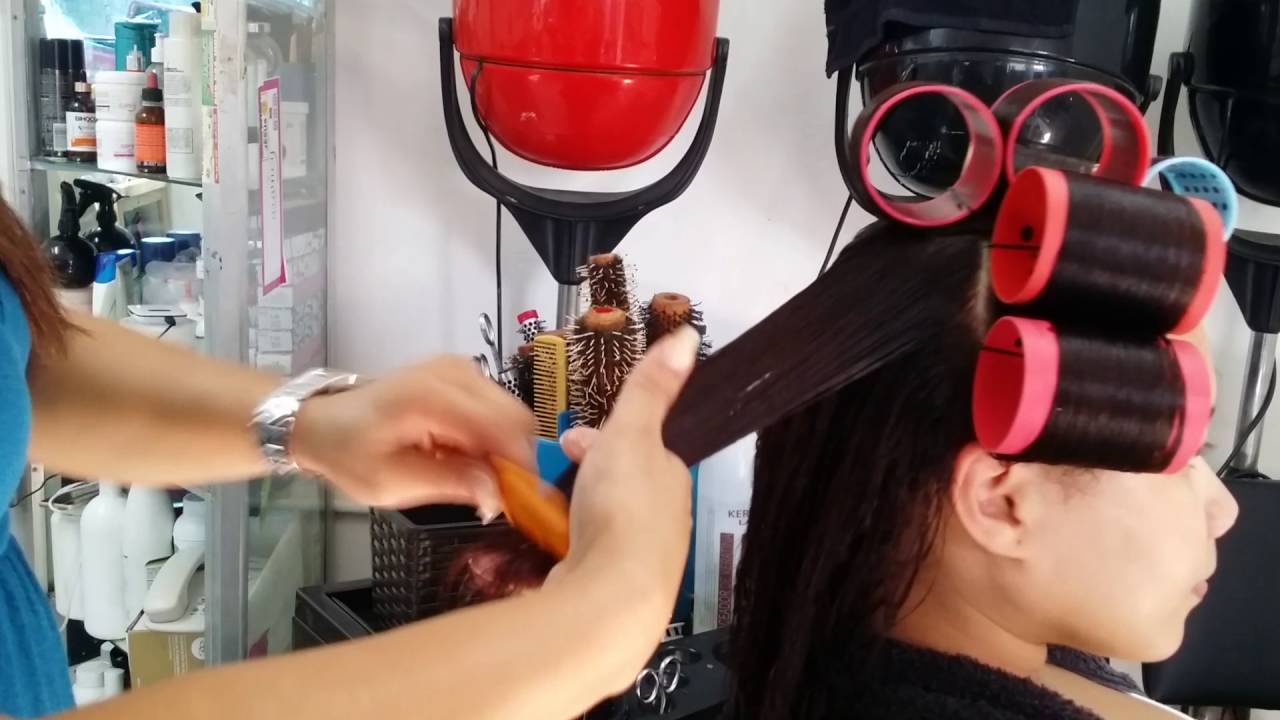 Cómo hacer unos rolos bien en casa o en tu salón de,belleza.