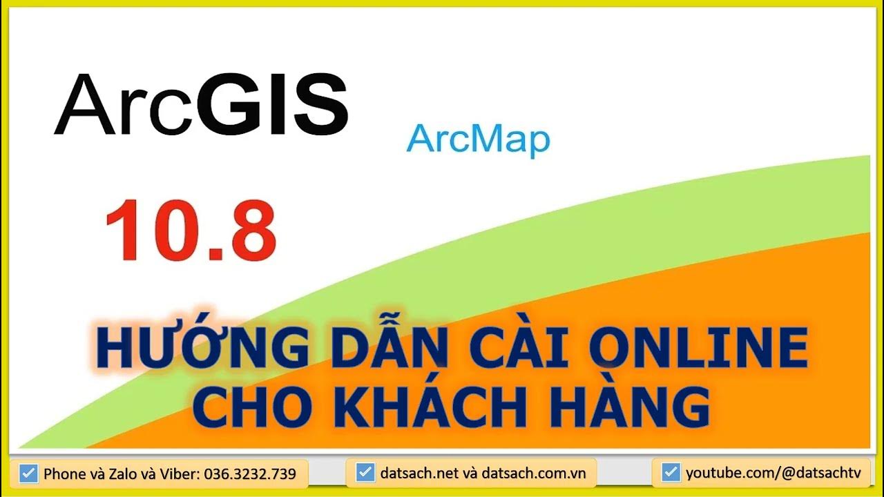 C i t arcgis 10 8 online cho kh ch h ng youtube
