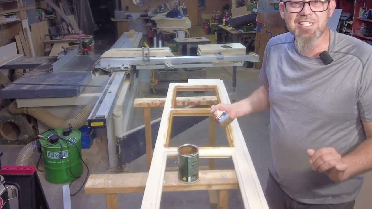 Ajtóprojekt: Woodmaster kontraprofilos ajtótok felületkezelése Rubio Durogrittel 6. rész