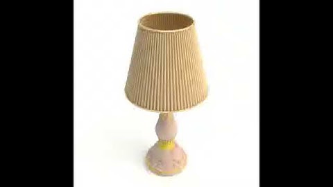 3D Model of Table Lamp Review
