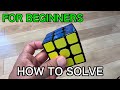 HOW TO SOLVE A RUBIK’S CUBE. LIVE TUTORIAL