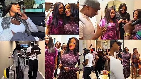 Iyabo Ojo Surprise Priscilla Ojo And Juma Jux With A Welcome Back To Nigeria Party.