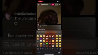 GBO GASTON arguing on IG live part 1