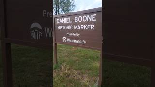 We Found The Daniel Boone Marker! #history #traveling #1kcreator #danielboone
