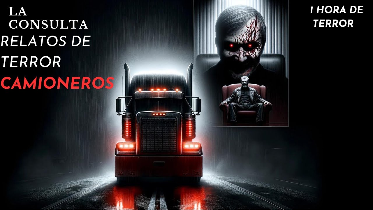 😨1Hora de Puro Terror:HISTORIAS DE TERROR TRAILEROS: Consulta con El Psicólogo : RELATOS DE TERROR
