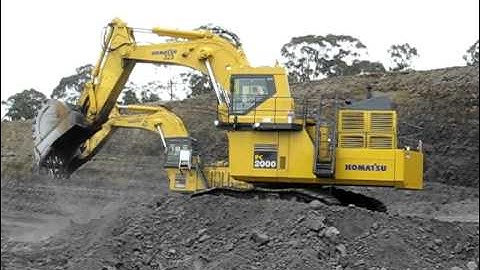 Komatsu PC 2000 Mining Digger in Backhoe Configuration