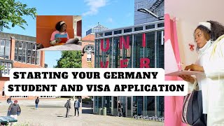 GERMANY INFO: 4 Things to Know When Starting your Study and Visa Application