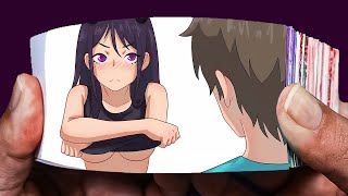 Ender Dragon Girl Rematch Steve | Minecraft Anime Flipbook Animation