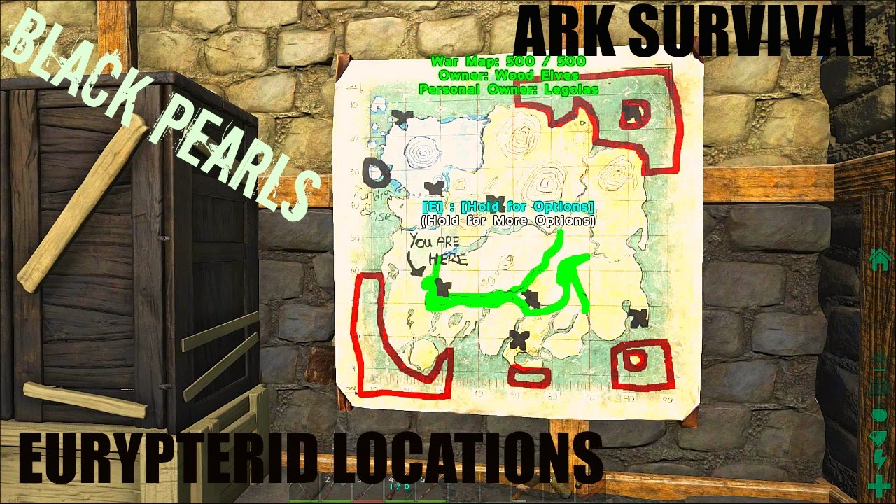 Black Pearls Locations Xp Potion Ark Survival Evolved Youtube