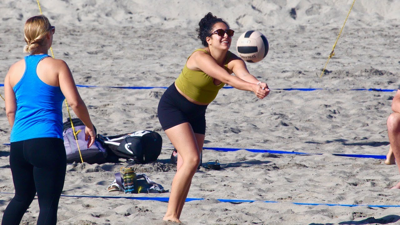 BEACH VOLLEY BALL Live from Ocean Beach San Diego California YouTube