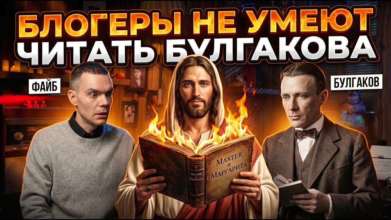 Блогеры не читают Булгакова и пересказывают чужой перес… — Transcript