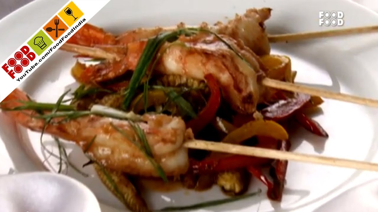 Jumbo Prawn With Bell Peppers And Baby Corn - Secret Recipe | FoodFood