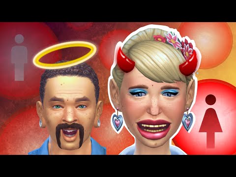 ТРЕШ ГЕНЕТИКА в Sims 4
