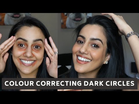 HOW TO COVER DARK UNDER EYE CIRCLES USING LIVETINTED RISE HUESTICK| Sim K