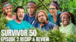 Survivor 50 - Episode 2 - 'Therapy Carousel' Recap & Review