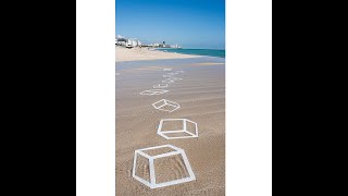 Land Art Kubes in action