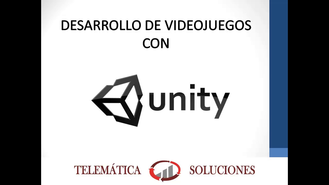 CURSO DESARROLLO DE VIDEO JUEGOS CON UNITY 3D - YouTube