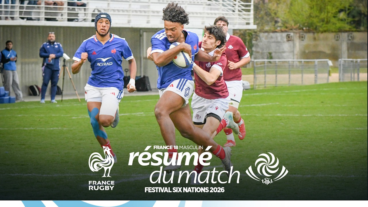 France - Géorgie moins 18 ans : Le résumé