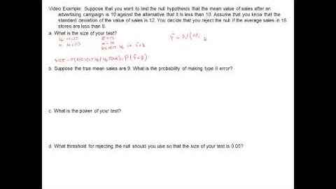 calculating size of a test