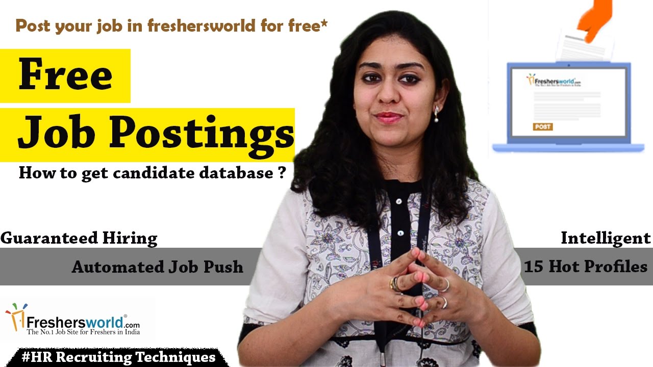 Free Unlimited Job Posting - Myths about free job posting portals ...