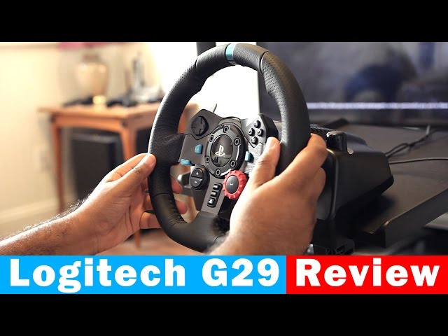 Volant PC-PS4 : -30% sur le pack Logitech G29 Driving Force