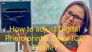 DNP Photo Printer Color Adjustment Setting /How to adjust DNP DS RX1 Digital Photo Printer color DNP Photo Printer Color Adjustment Setting /How to adjust DNP DS RX1 Digital Photo Printer color