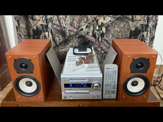 Đã ✈) Dàn Onkyo FR-7GXDV đẹp keng chạy full, đủ phụ kiện zin, Lh
