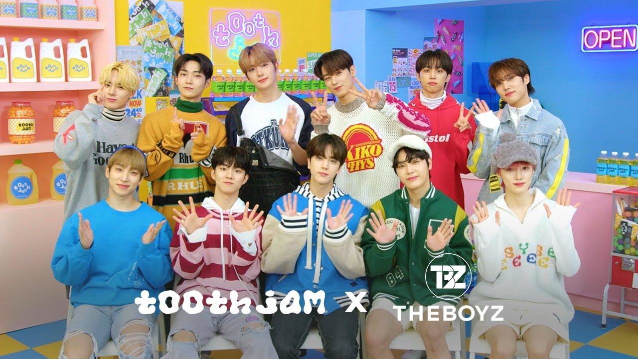 [TOOTH JAM] 투스잼의 첫 엠버서더 '더보이즈'를 소개합니다 ️ - YouTube