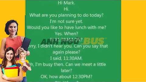 Lesson 9 When Do You Want To Go | Small Talks | Anh Ngữ BUS