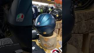 AGV K6 MONO – PETROLIO MATT HELMET AT MOTORCYCLE ESSENTIALS - YouTube