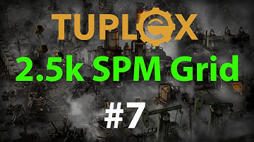 Factorio 2,500 SPM Grid Megabase #7 - Copper, coal, stone mines