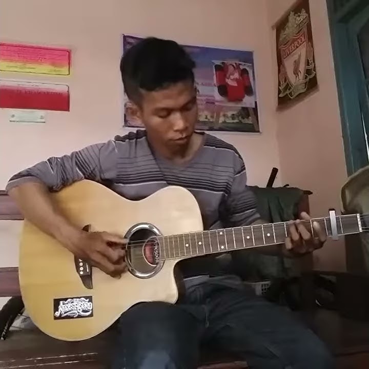 Virgoun Bukti (intro) belajar akustik.