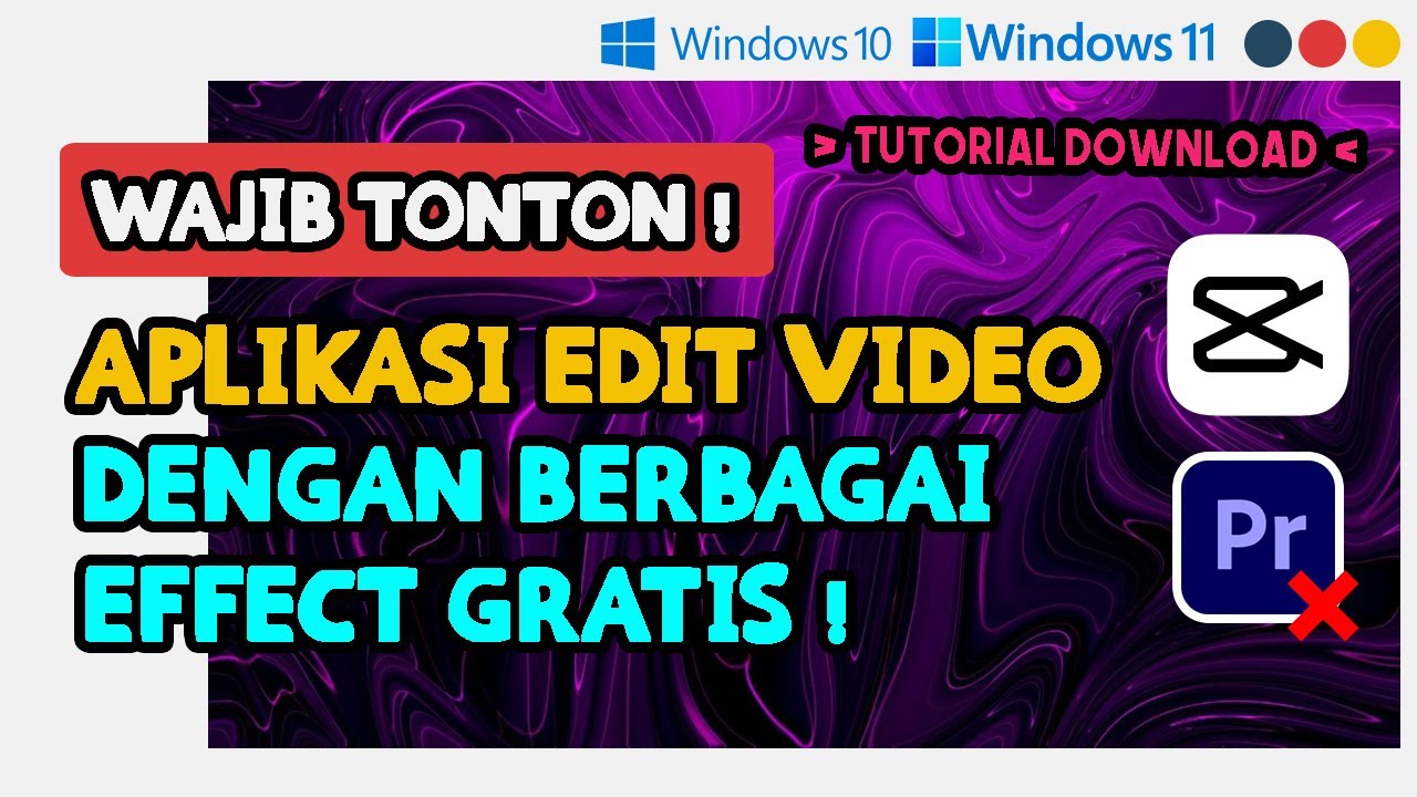 APLIKASI EDITING VIDEO GRATIS & RINGAN (Tanpa Watermark) DI LAPTOP WINDOWS 11/10 DOWNLOAD