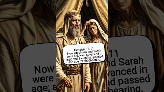 Verses 11 ,12  and 13 ,14 ; Genesis Chapter 18 ; In description
