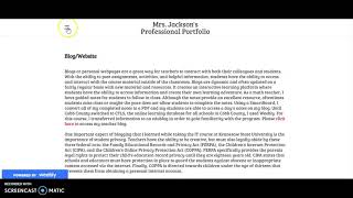 ITEC Final Reflection