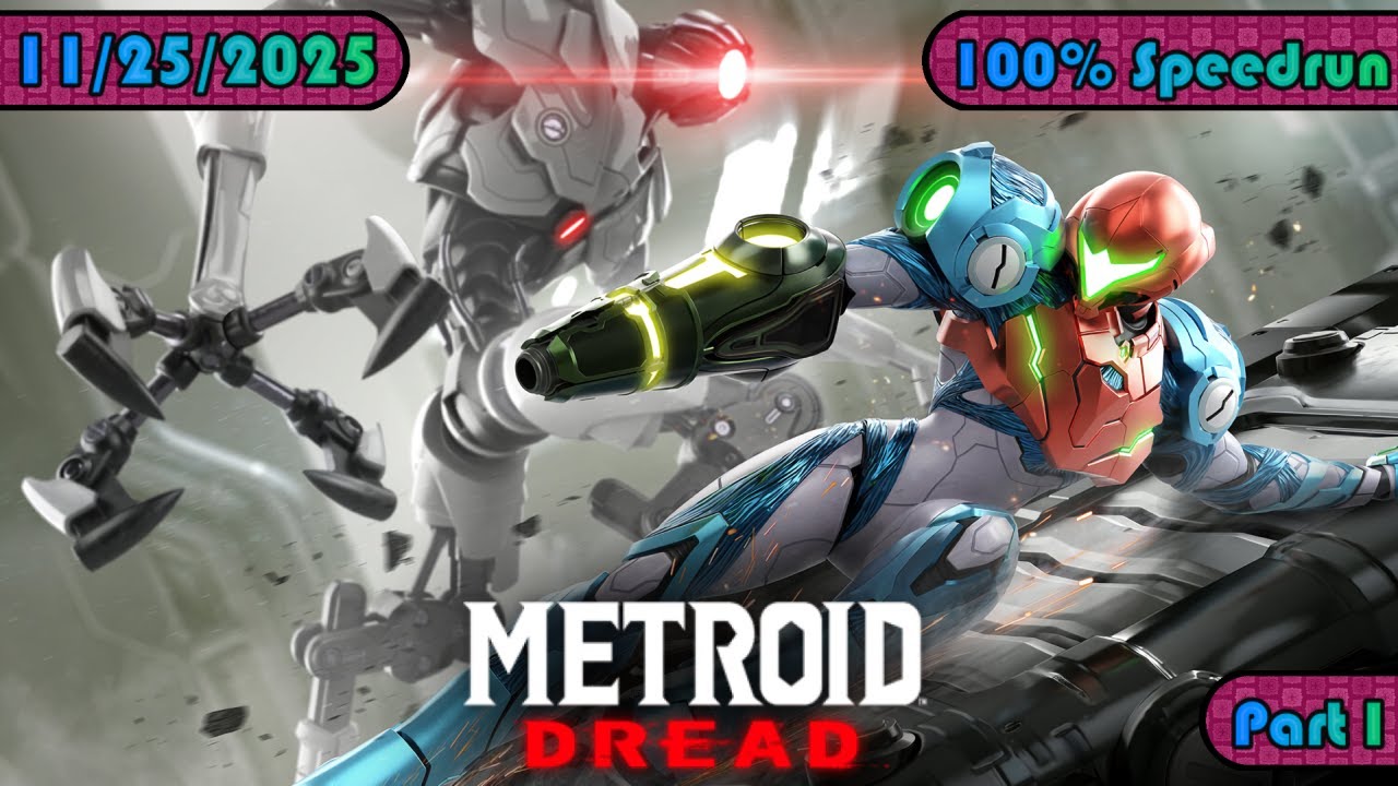 I. Am. Speed. | Metroid Dread 100% "Speedrun" (Part 1)