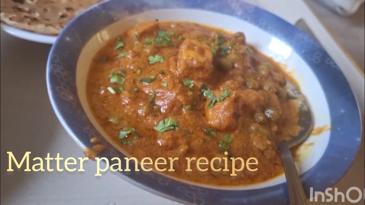 Matter paneer recipe | momrecipe86 - YouTube