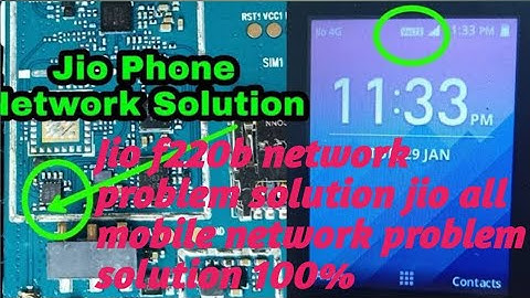 Jio f10q, f220b, all jio mobile network problem solution